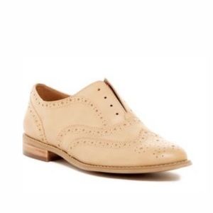 Melrose + Market Tan Leather Oxfords